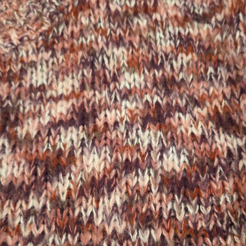 LOFT Marled Purple and Pink Sweater - Picture 4 of 5